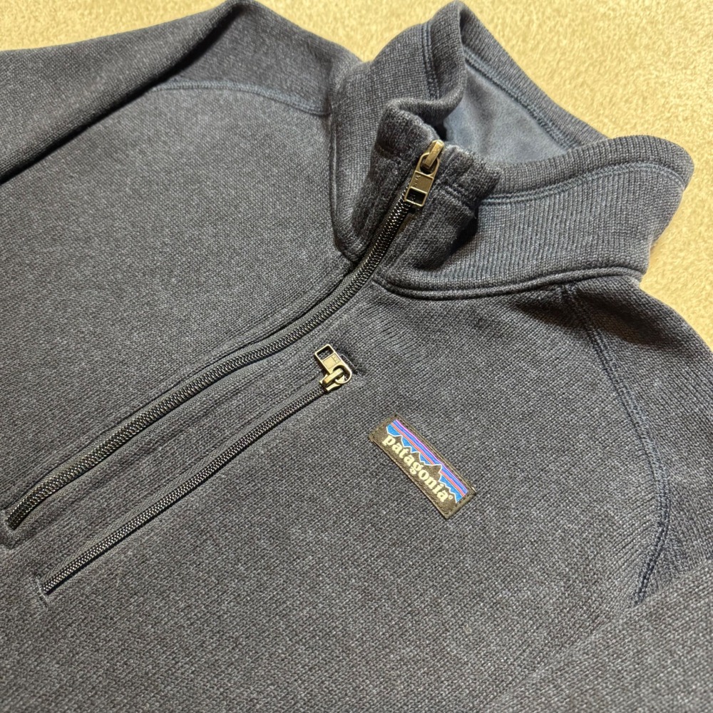 Patagonia Better Sweater Jacket Men's Medium Navy Blue Full Zip Fleece 25523